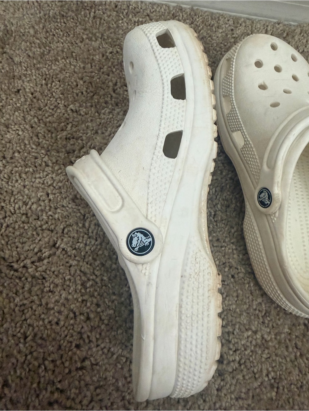 CROCS Classic Clog in White - Picture 7 of 10